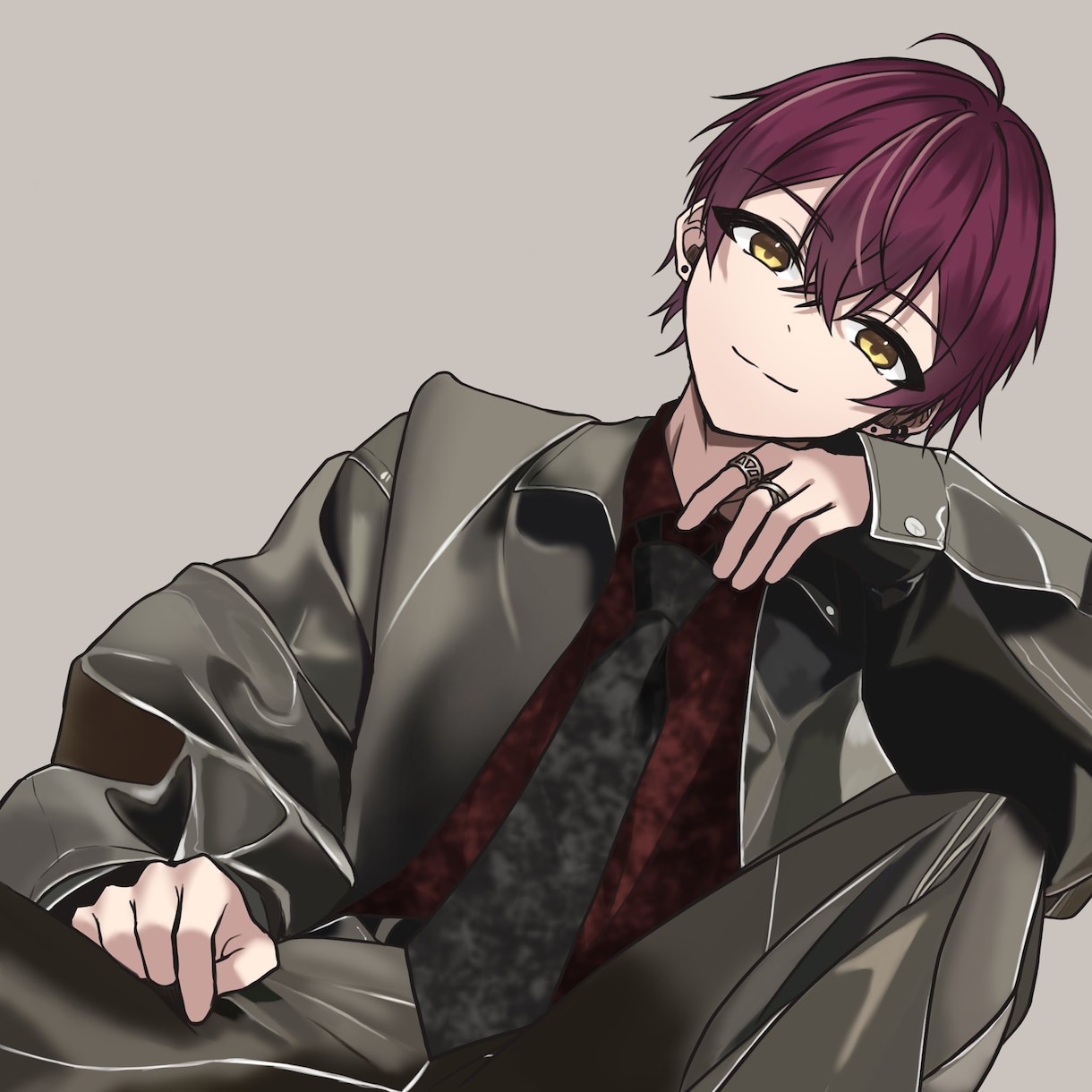 SNS用イラストを作成します アイコン、ヘッダー、グッズ用イラスト、プレゼント イメージ4