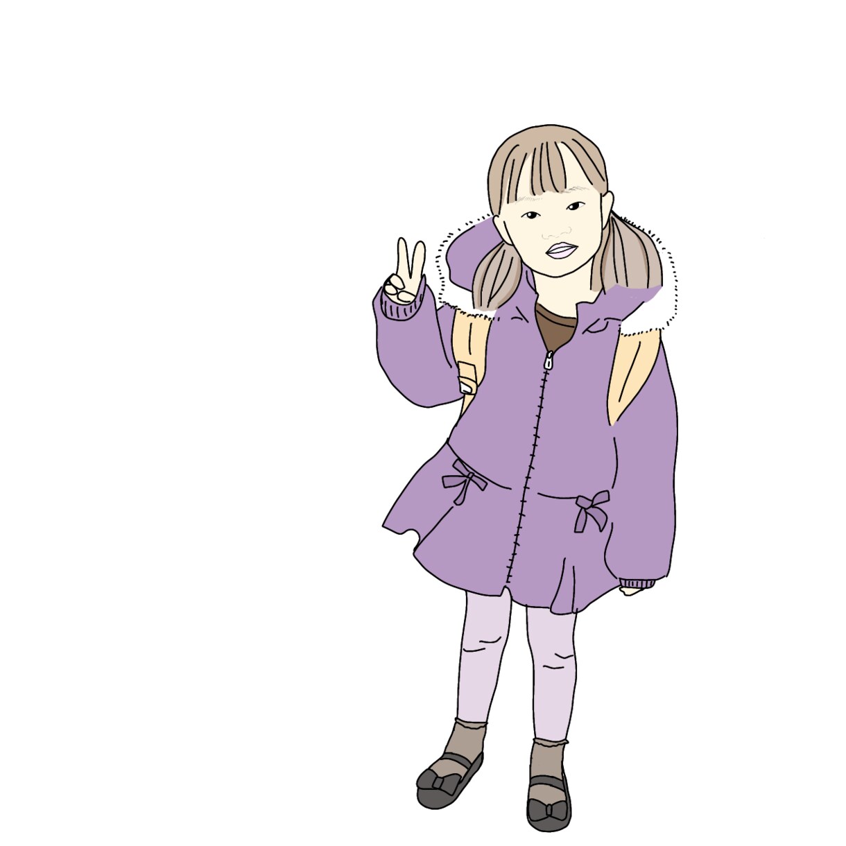 SNSアイコンに！大切な人のイラスト描きます ご本人・お子さま・ご家族…大切な人の似顔絵をイラストに！ イメージ5