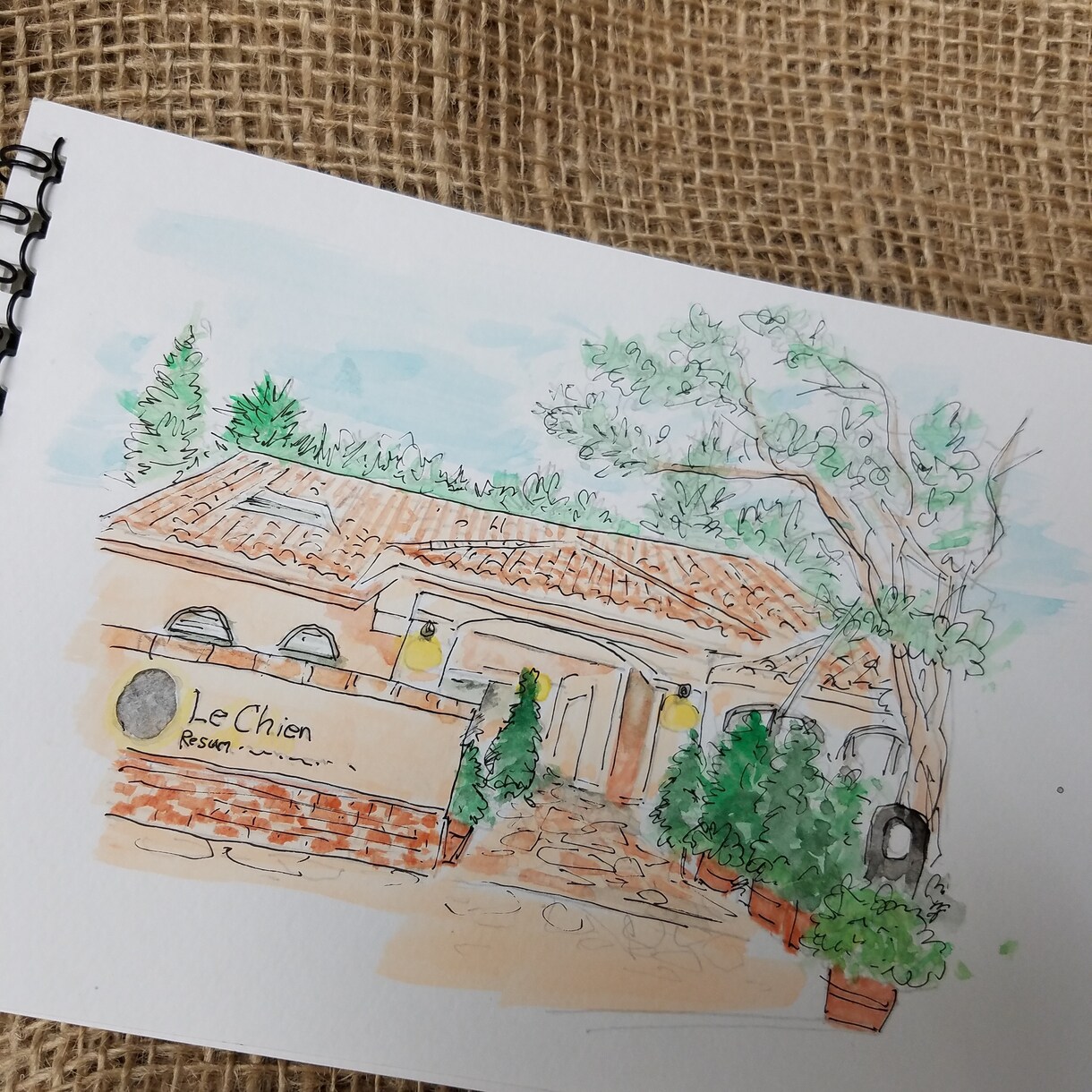 水彩画の優しいタッチの絵を提供します 癒される水彩画。絵本挿絵やイベントポスター挿絵。 イメージ6