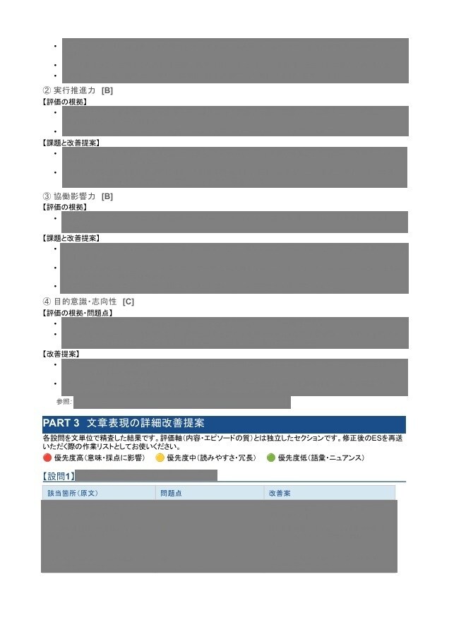 現役採用担当が就活ESを採点・添削します ES添削｜理系/文系/院生｜大手対策｜書類通過率UP イメージ4