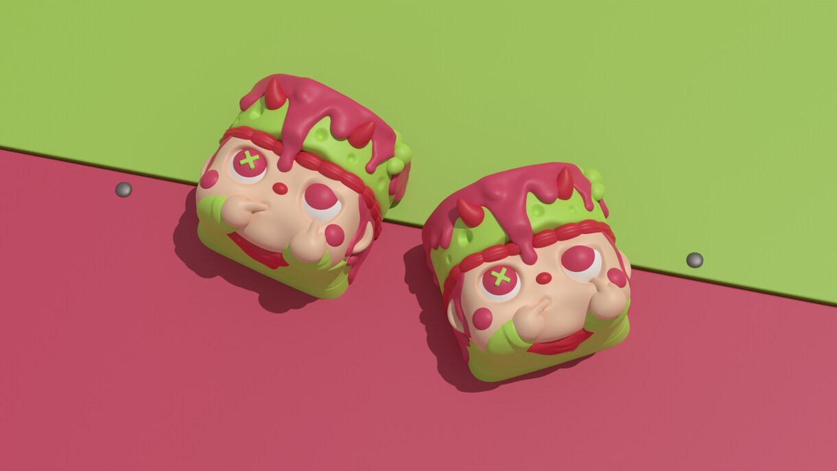 3Dキャラクターモデル、道具モデルを作ります ゲーム用3Dモデル、3Dプリント用モデル、イラスト用など イメージ9