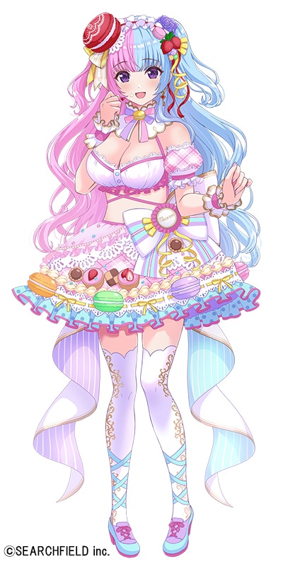 全身：可愛い女の子のイラスト制作します 可愛い女の子のオリジナルキャラクターを作りたい方へ イメージ6