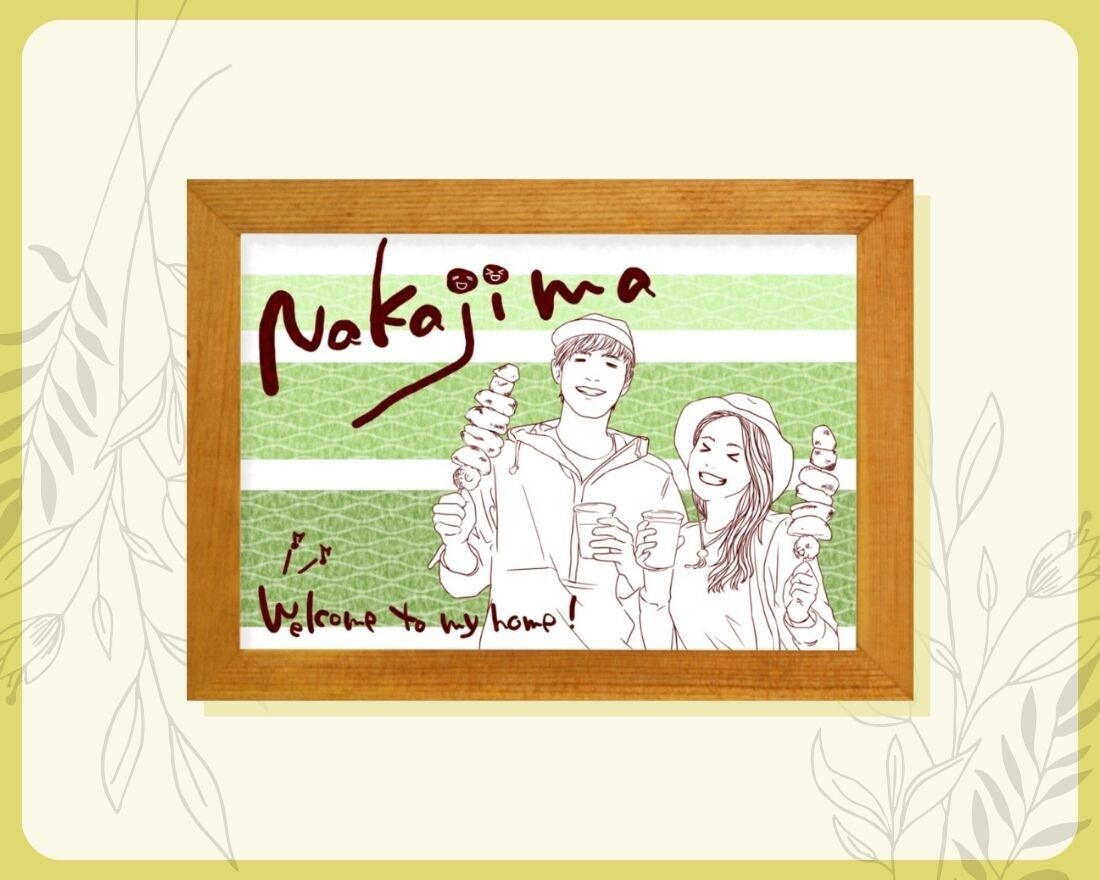 プレゼントに！飾れるおしゃれな似顔絵アート描きます 特別なギフトをお探しの方へ！お祝い・記念日・成長記録に◎♪ イメージ4