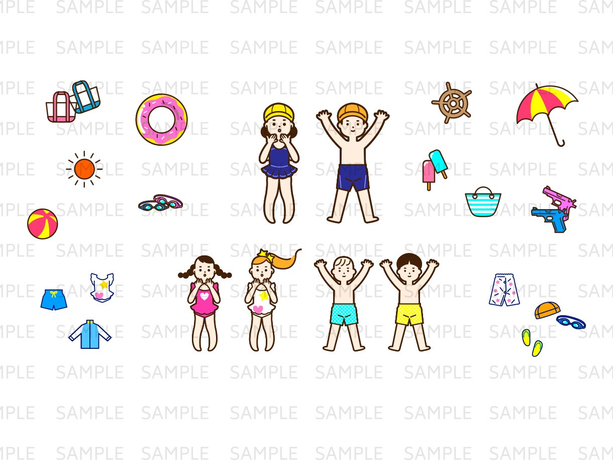 商用1点からOK★POPでお洒落なイラスト承ります 有名企業案件の実績あり♪経歴15年のイラストレーター対応♪ イメージ2