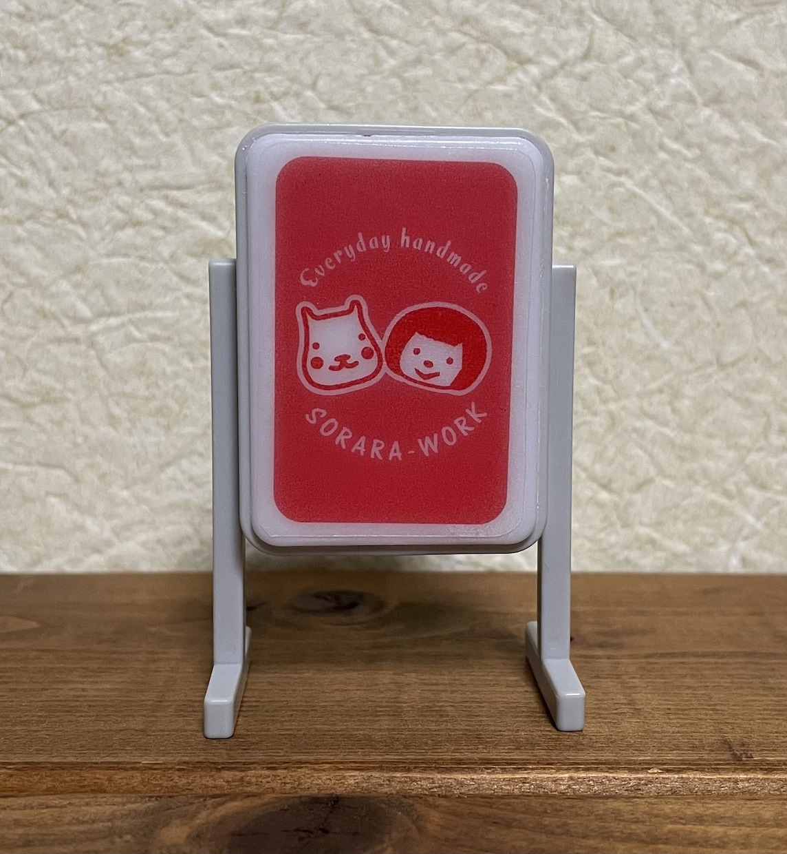 ミニ看板お作りします お店等のロゴマークをかわいいミニ看板にしてみませんか？ イメージ1