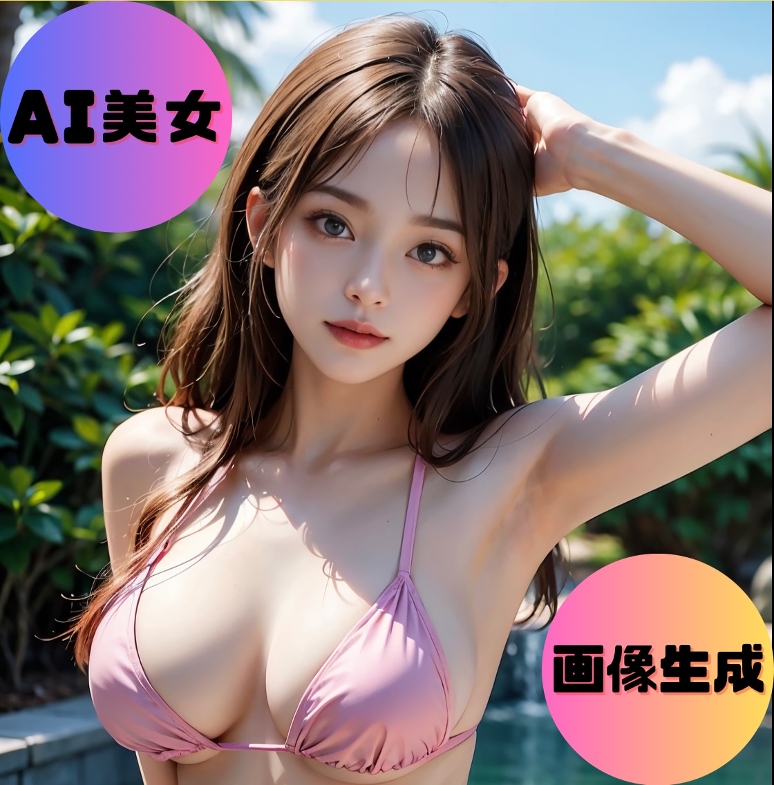 AI画像生成でクオリティの高い美女を作成します 待ち受けやサムネイルなどに使用し、毎日の生活に癒しを！ イメージ1