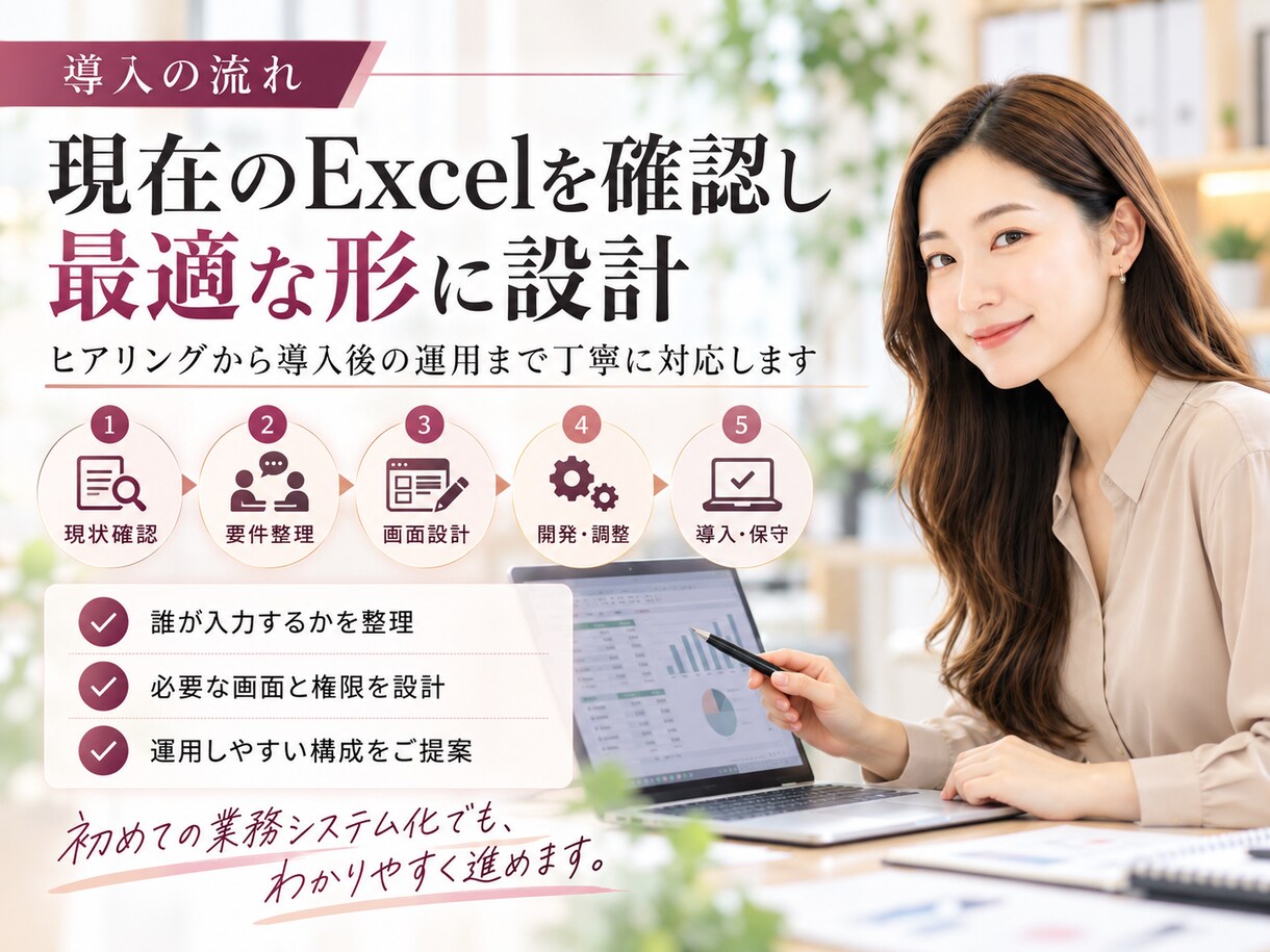 社内管理・顧客管理システムを開発します Excel管理をWeb化し入力・進捗・日報を一元管理します イメージ3