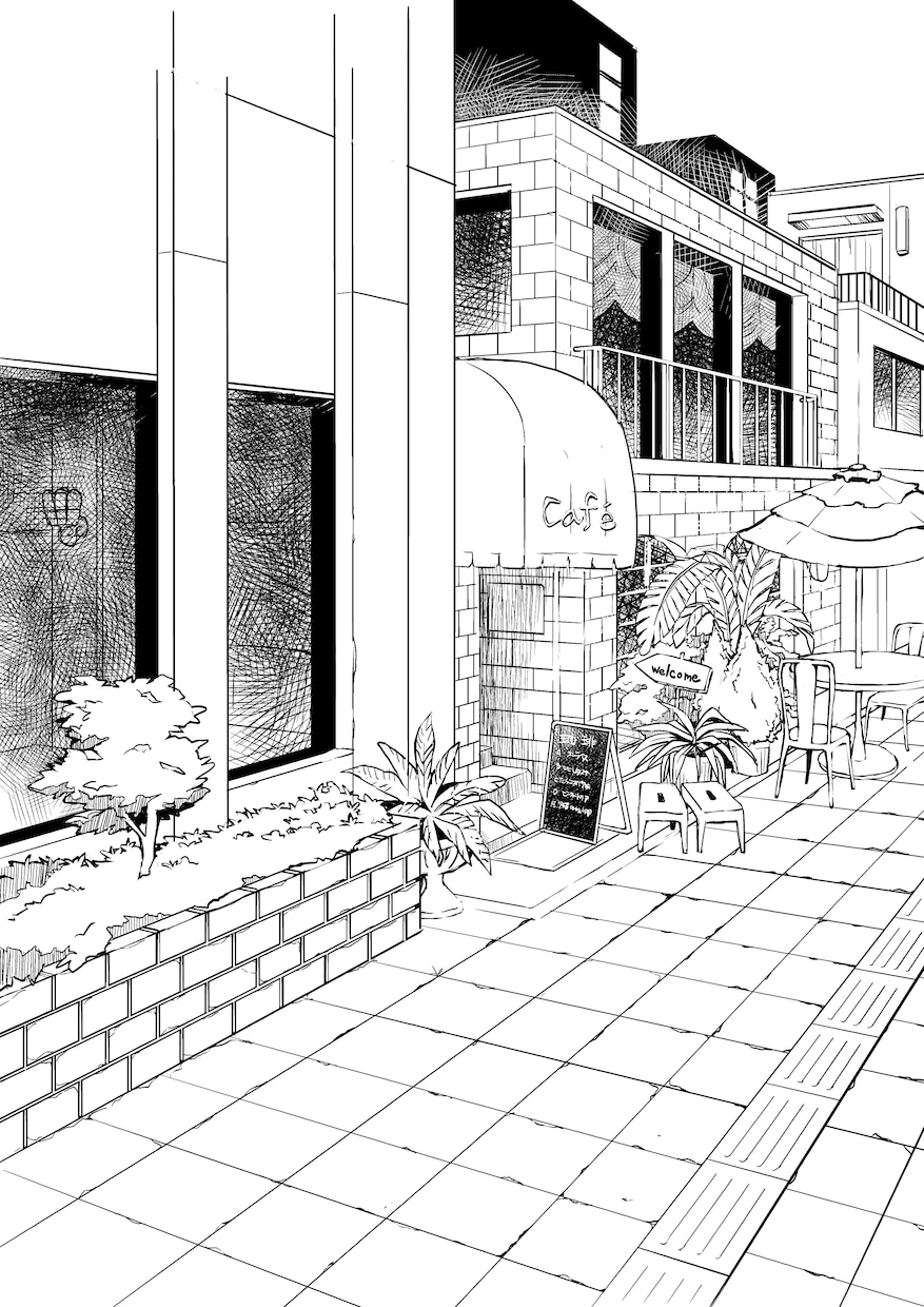 漫画アシスタント承ります 面倒くさい背景、代わりにお描きします！ イメージ3