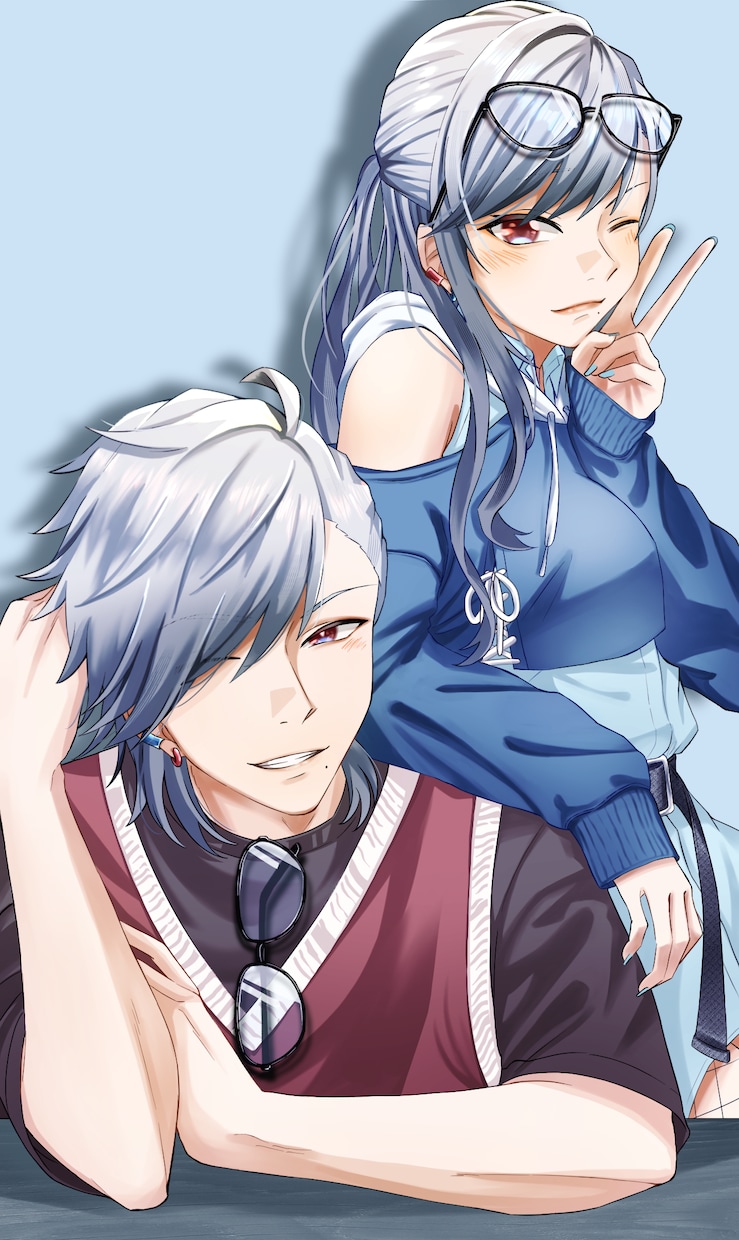 男女問わず描けます キャラクターデザイン、サムネイルやお誕生日イラストなど！ イメージ2