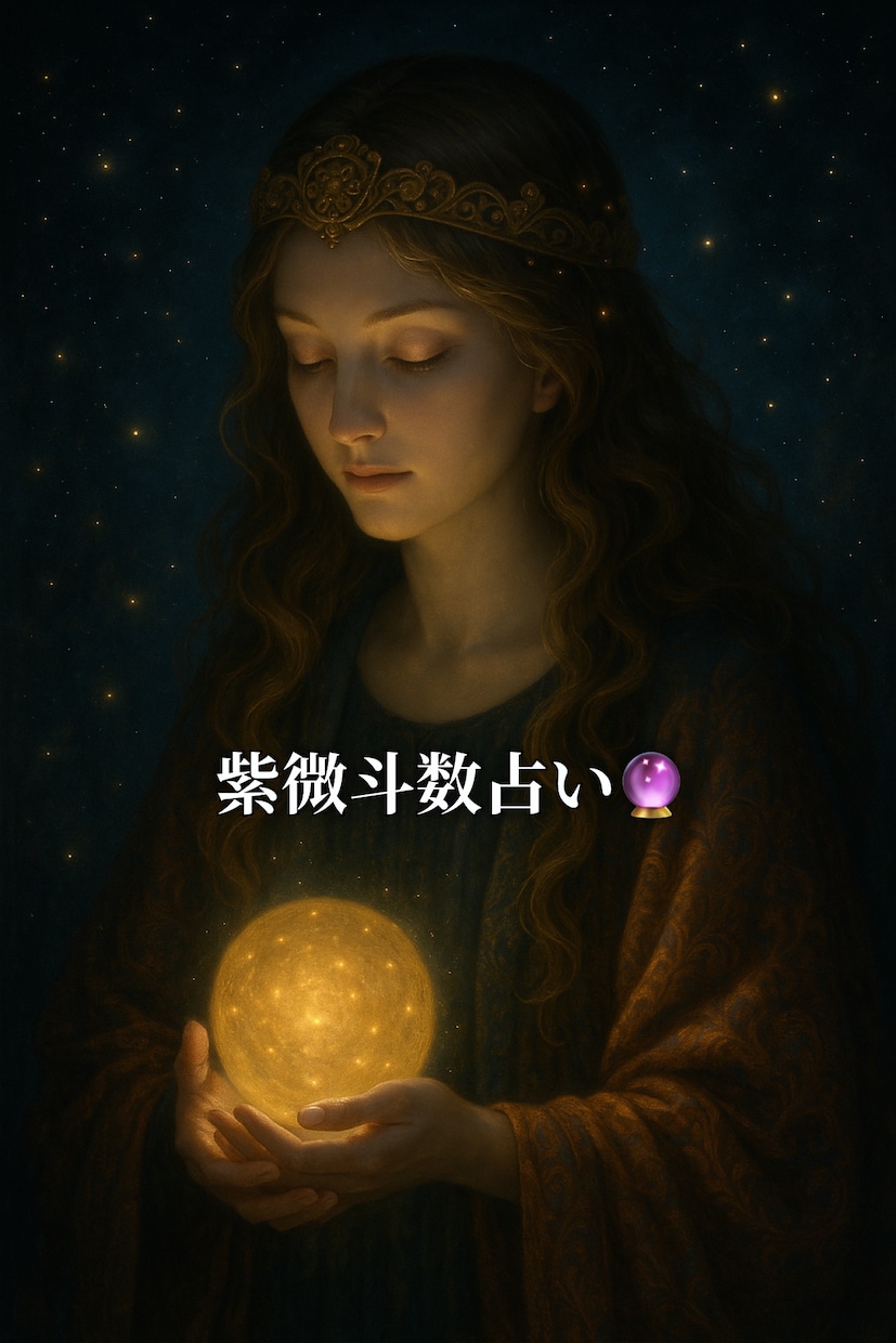 紫微斗数であなたの運勢を占います 占い婚活/恋活/運勢／紫微斗数/姓名判断／数秘術/人生相談 イメージ1