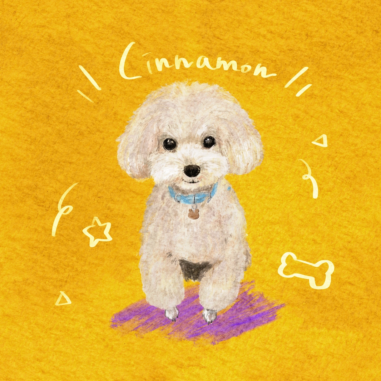 あなたの大切なペットを可愛いイラストにします アイコン、待ち受け、グッズ制作など♪プレゼントにも イメージ2