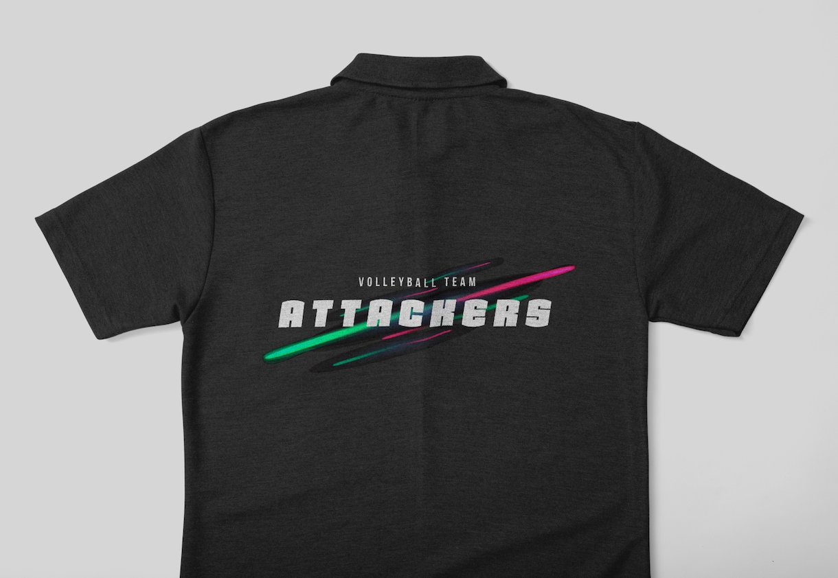 シンプルで洗練されたチームTシャツのデザインします ロゴ制作代金いただいておりません！ イメージ4