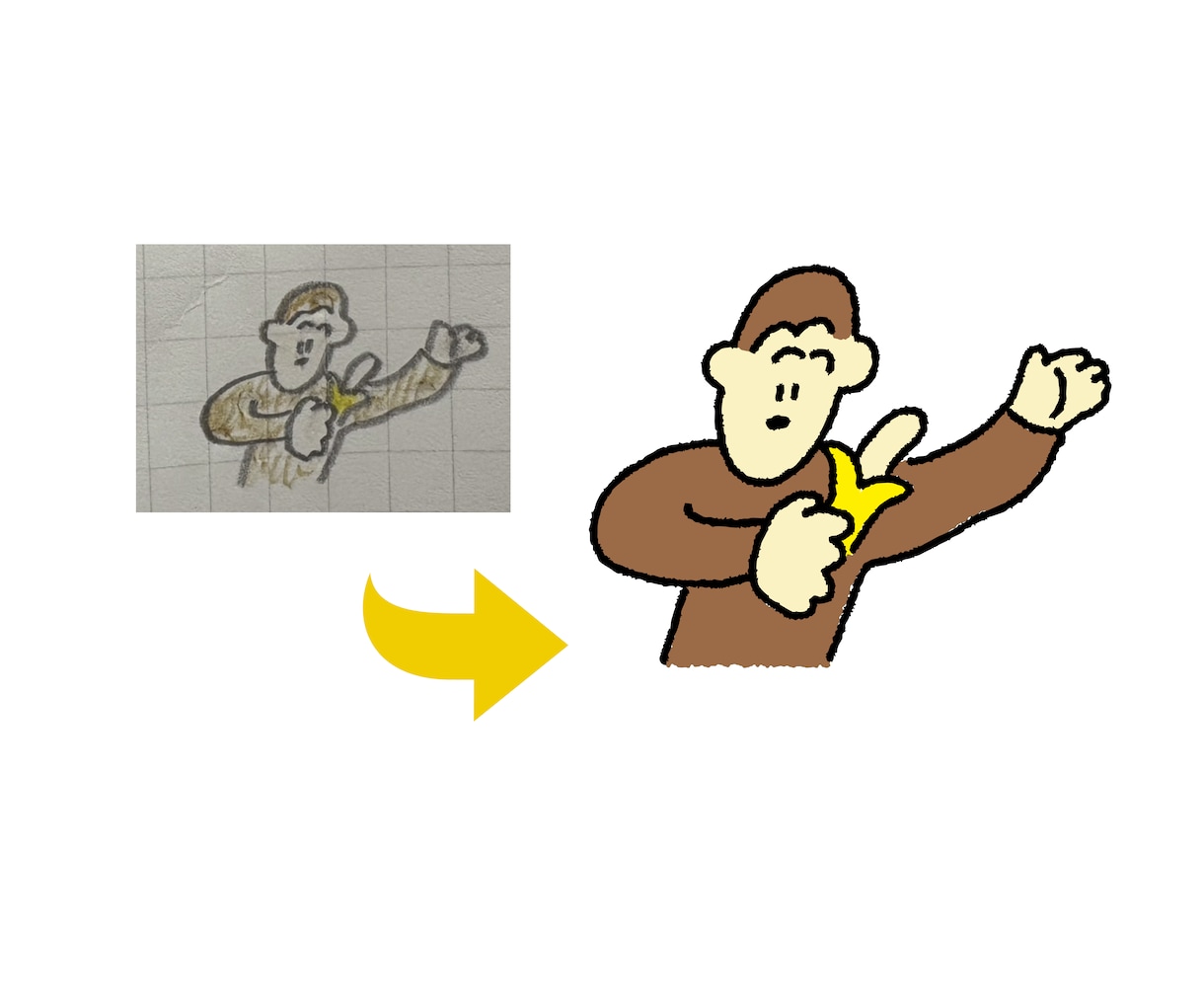 手書きイラストやロゴ、トレースいたします お気に入りのイラストをAIデータ化 イメージ3