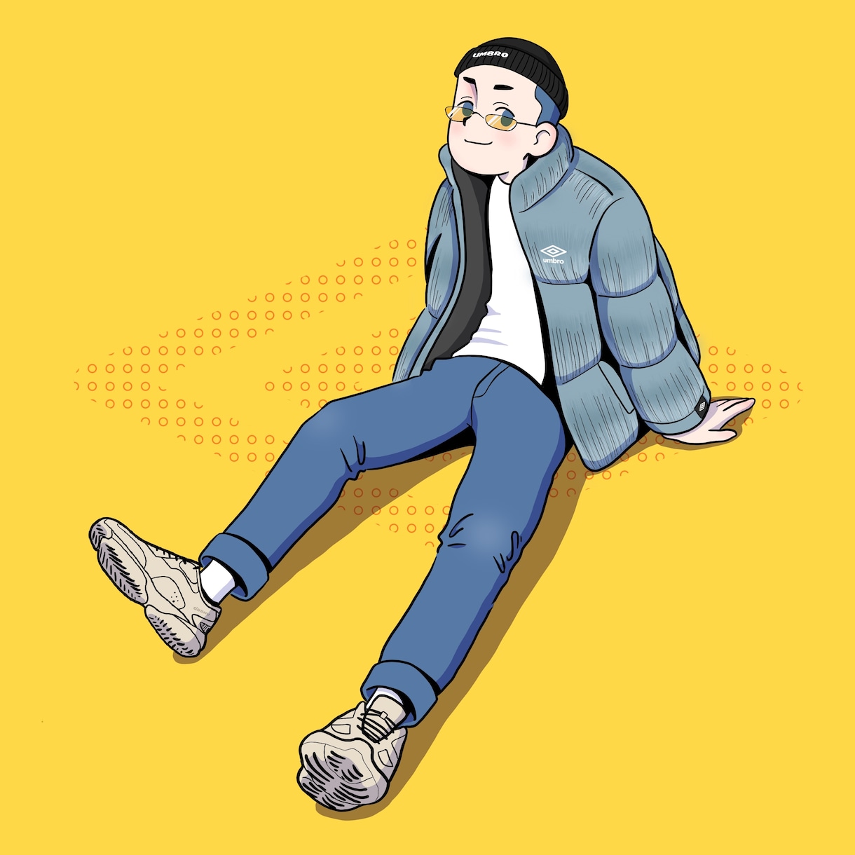 クールでアイコニックなイラスト描きます 広告・グッズ・ファッションなど目的に合わせたイラスト イメージ6