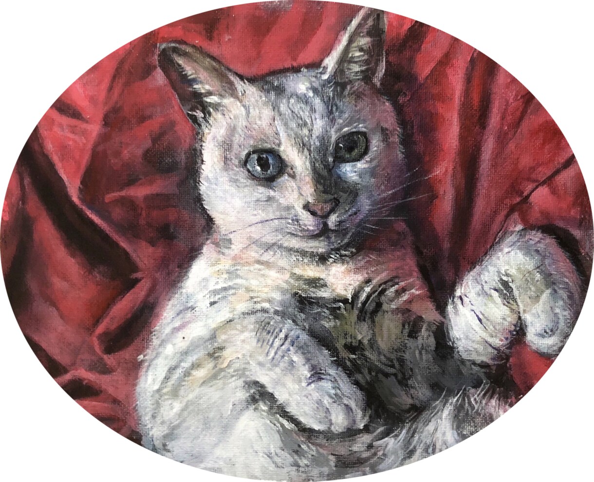 ペットの肖像画を描きます 人物だけじゃない！我が家のペットを肖像画として残しませんか。 イメージ1