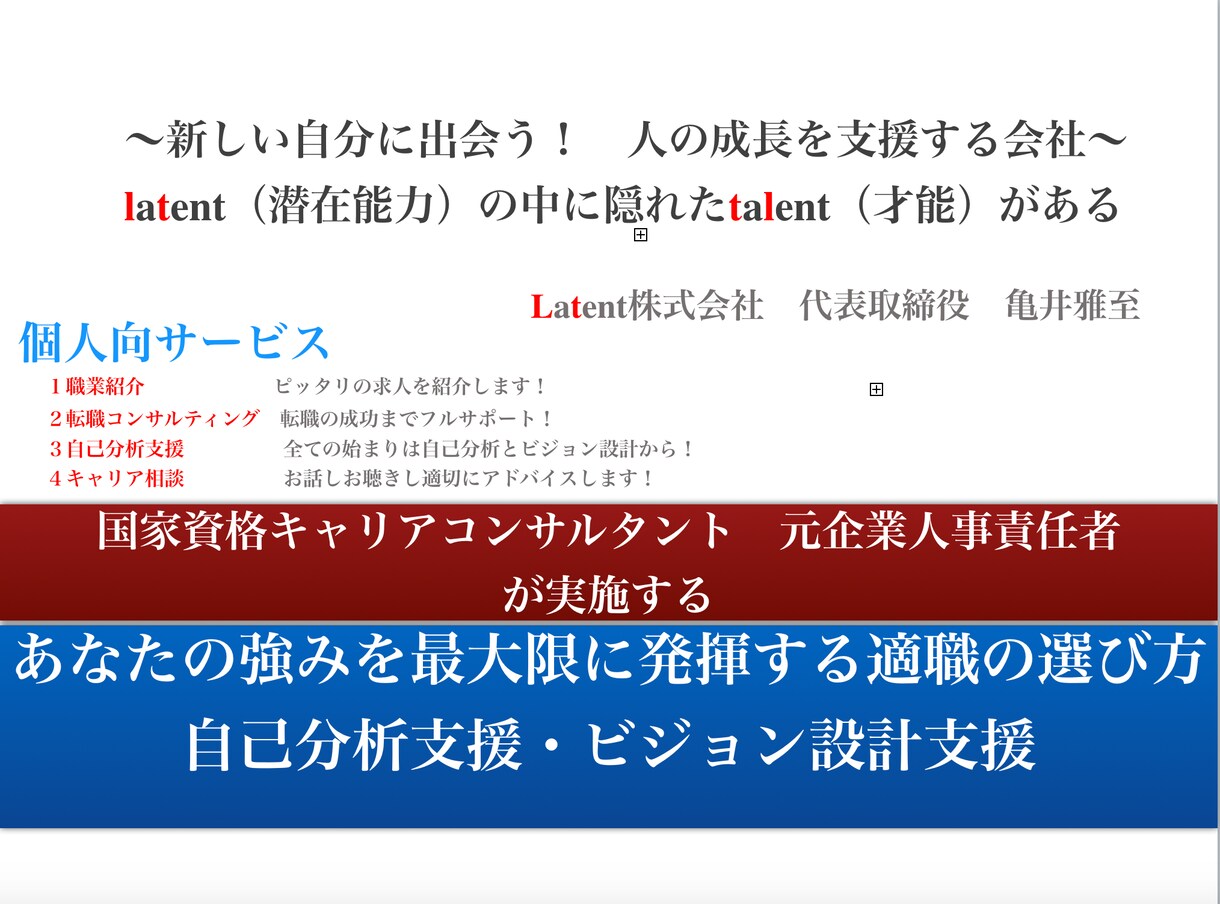 イキイキ働く✨を実現する自己分析を行います 会社代表&キャリコン&元人事責任者が行う一段深い自己分析✨ イメージ3