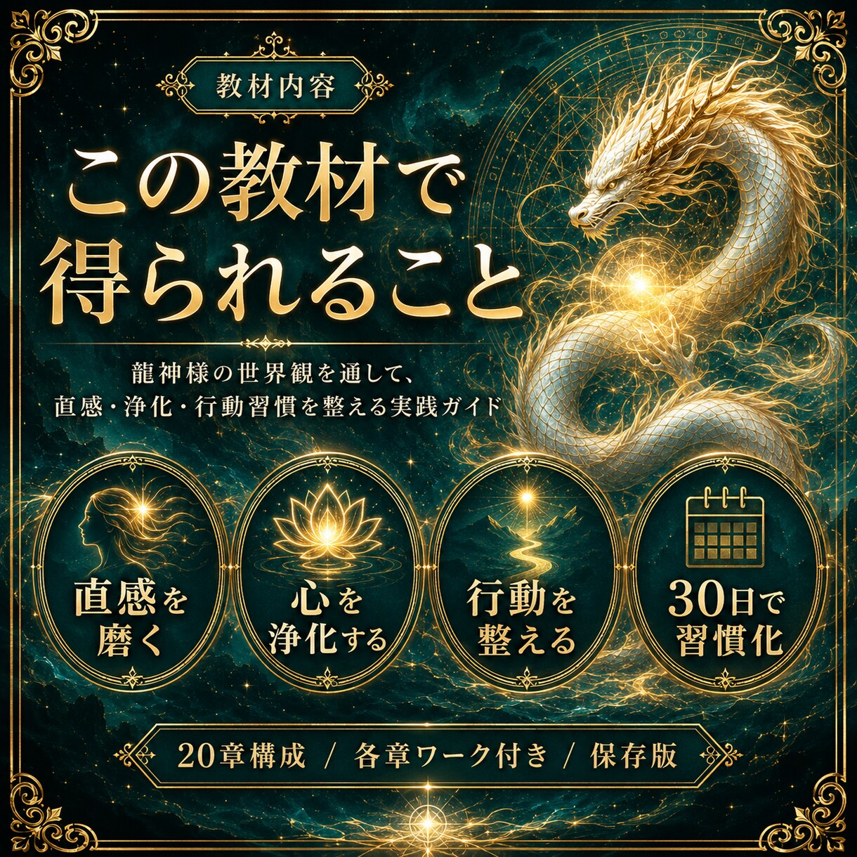 龍神覚醒！龍神様と繋がる最高法則を伝授ます 龍の波動を味方につけ、金運・良縁・仕事運を最短で引き寄せる！ イメージ2