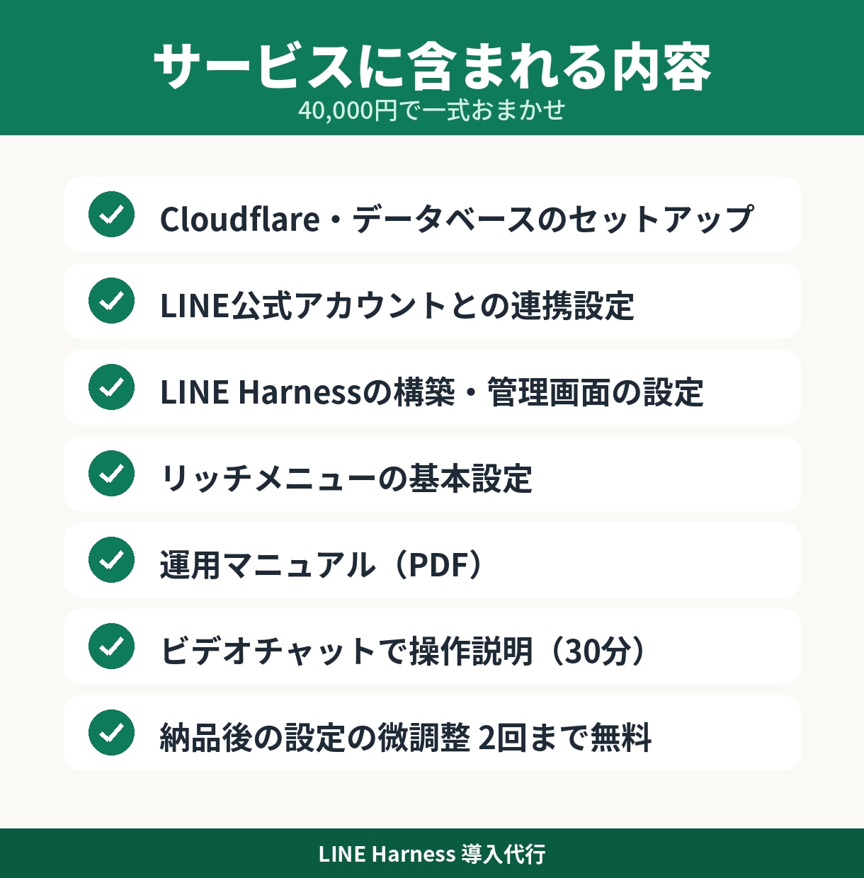 LINE運用ツール月額0円！高機能ツール導入します 有料ツールと同等の主要機能を月額0円で導入サポート イメージ5