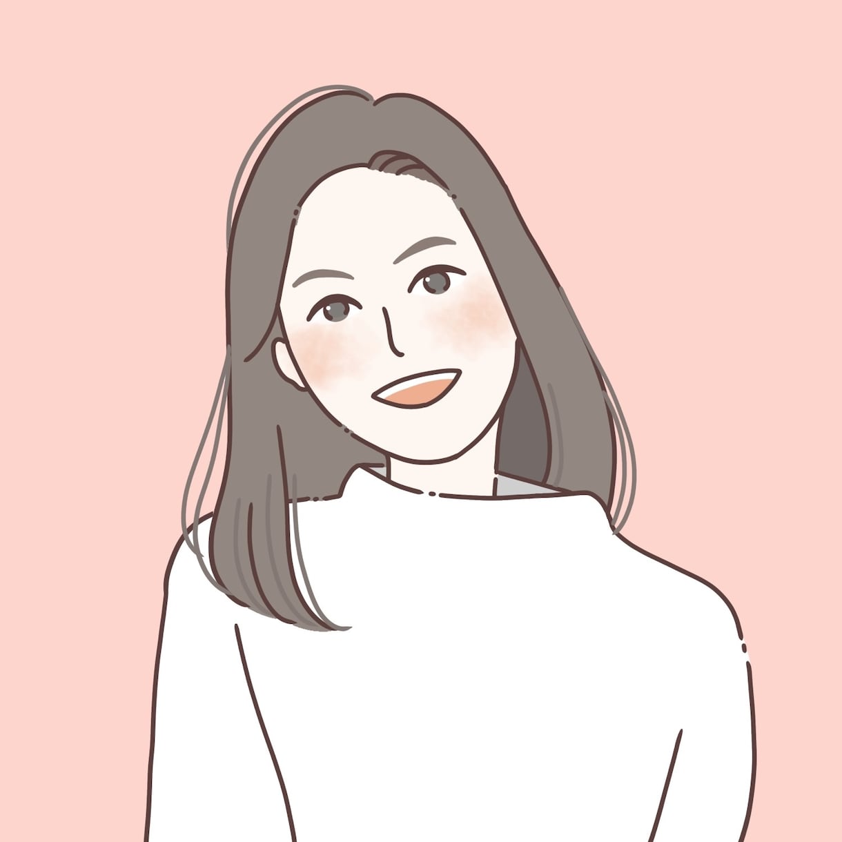 企業・ビジネスで使える親しみやすい似顔絵描きます シンプルで程よく美化したイラストアイコン！HPや名刺にも◎ イメージ2