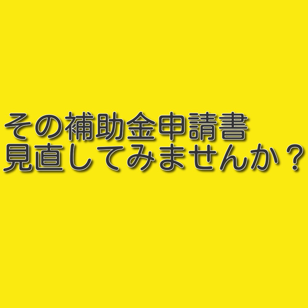 採択されなかった持続化補助金の分析をします 補助金申請の専門家が申請書の問題点を分析し解説いたします。 イメージ1
