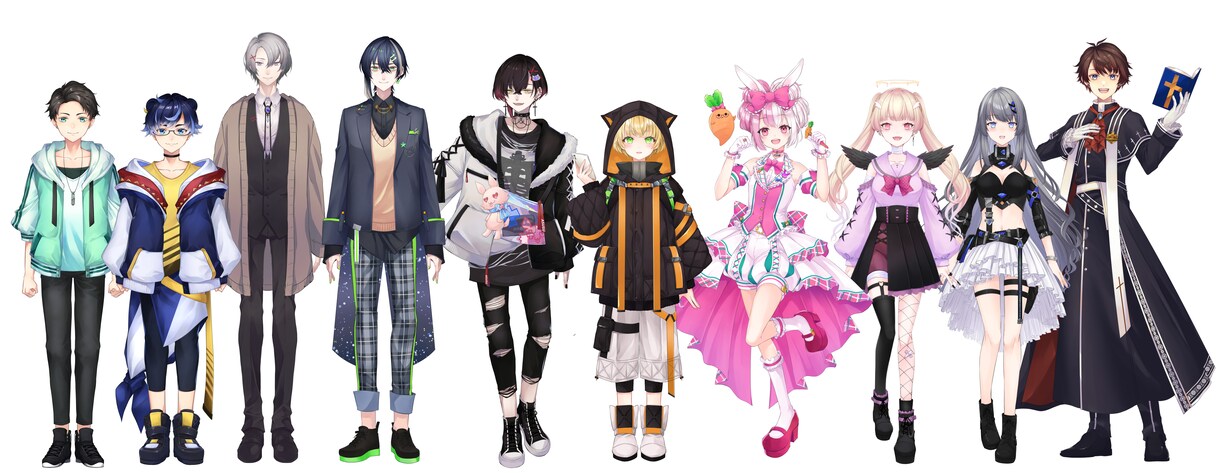 live2d用立ち絵作成します ちびキャライラストおまけつき！ イメージ2