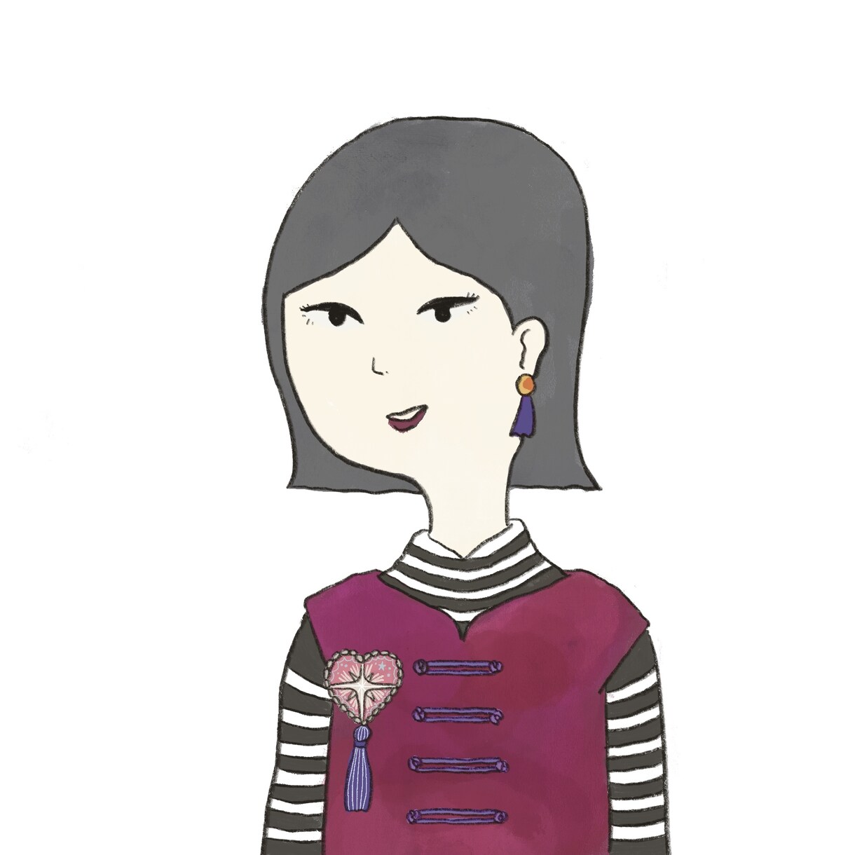 お？ってなる、服までお洒落な目惹くアイコン描きます 広告デザイン歴15年。興味を惹かれる見せ方で、描きます。 イメージ4