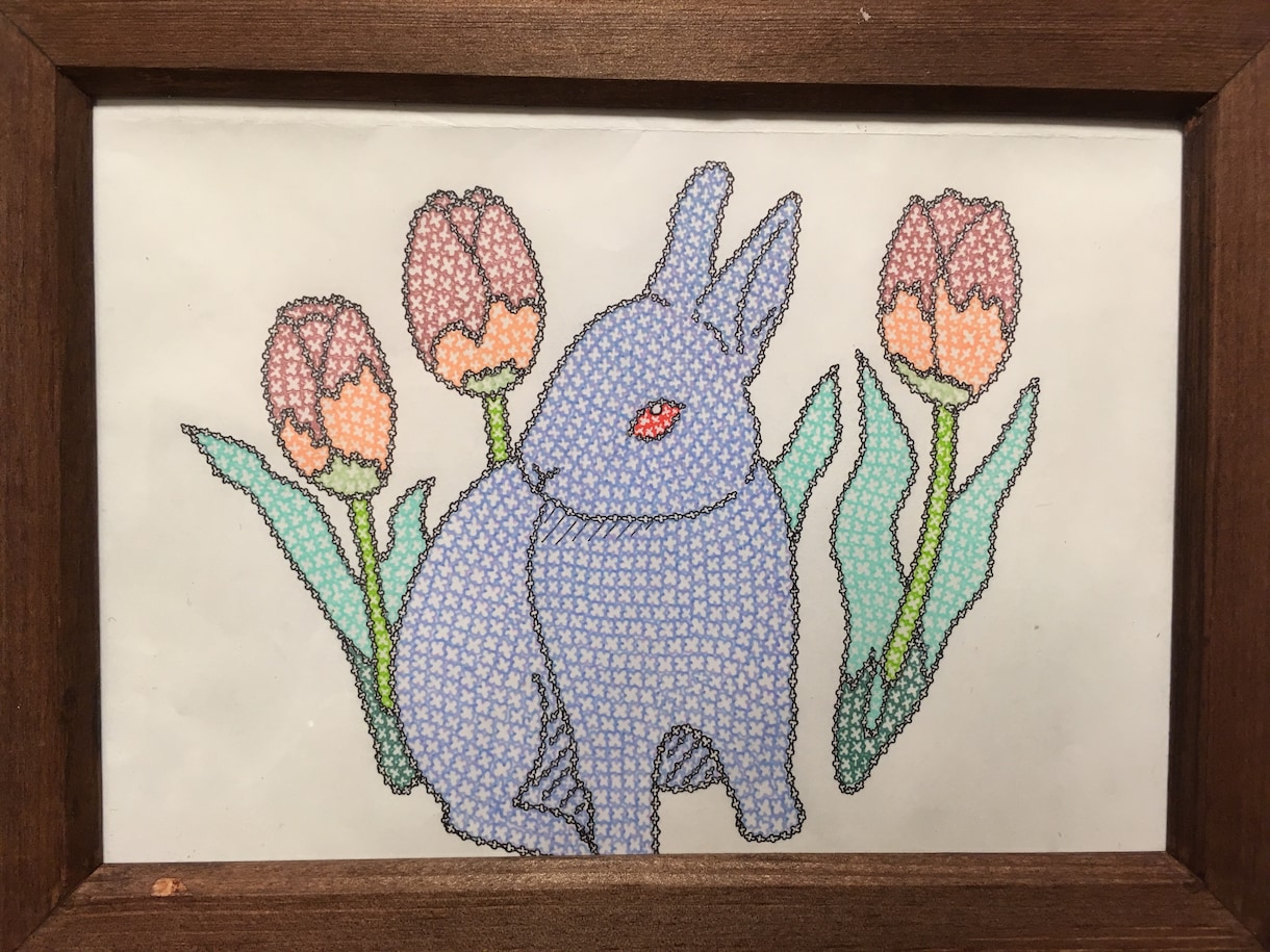 可愛い動物や花のイラストを描きます 玄関やリビング、子供部屋など色々な場所に飾れます イメージ2