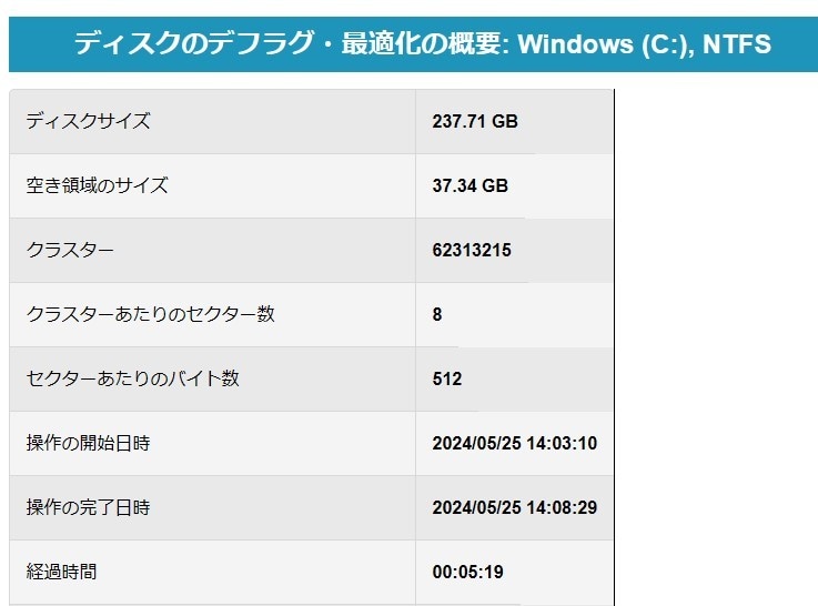 パソコンが重い相談・爆速デフラグ方法おしえます Windowsで使える無料の優秀で安全性の高いデフラグ方法 イメージ2