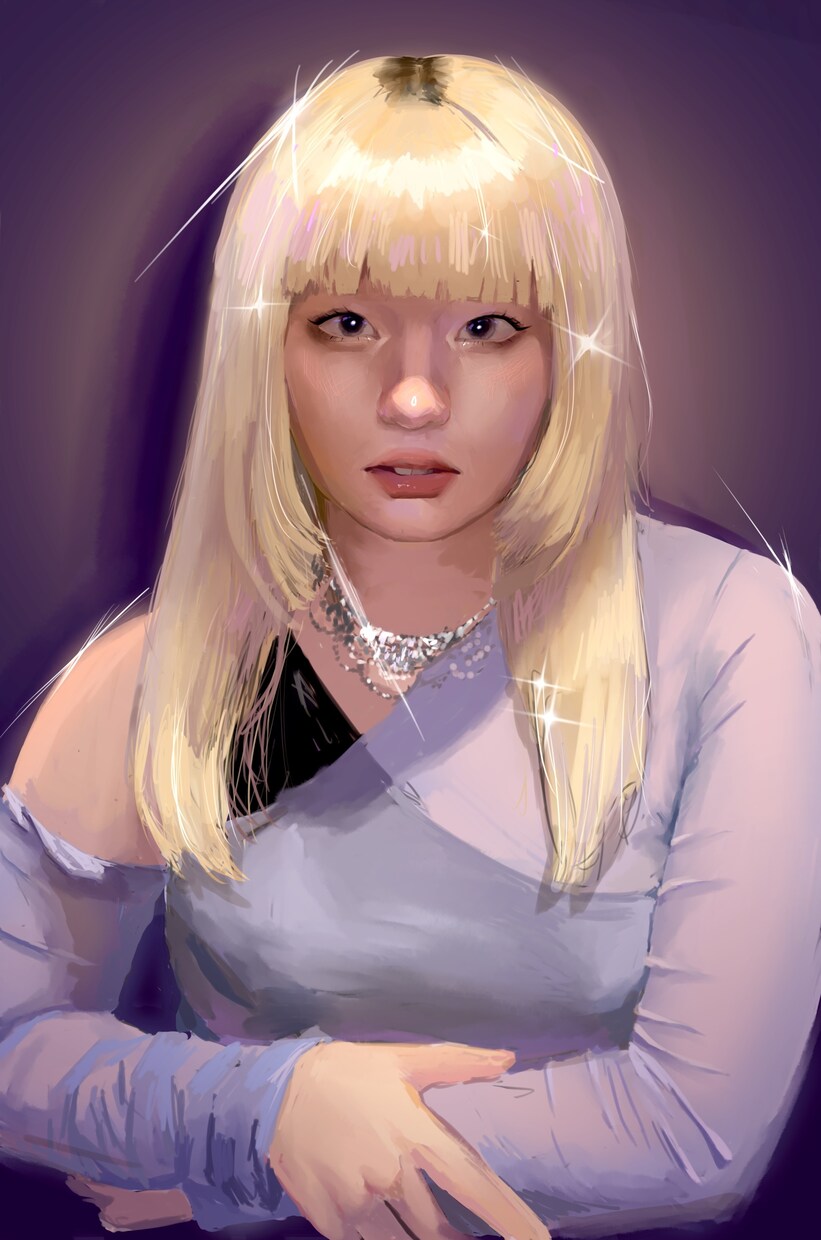 そっくりな似顔絵作成します FacebookやLINEなど、身内と繋がるSNSに！ イメージ1