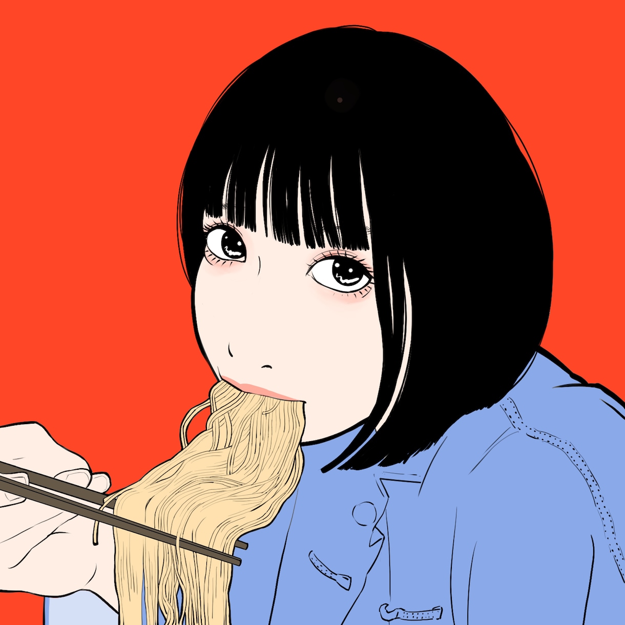 おしゃれな線画の似顔絵イラスト書きます SNSアイコン、ウェルカムボード、オリジナルグッズなど イメージ8