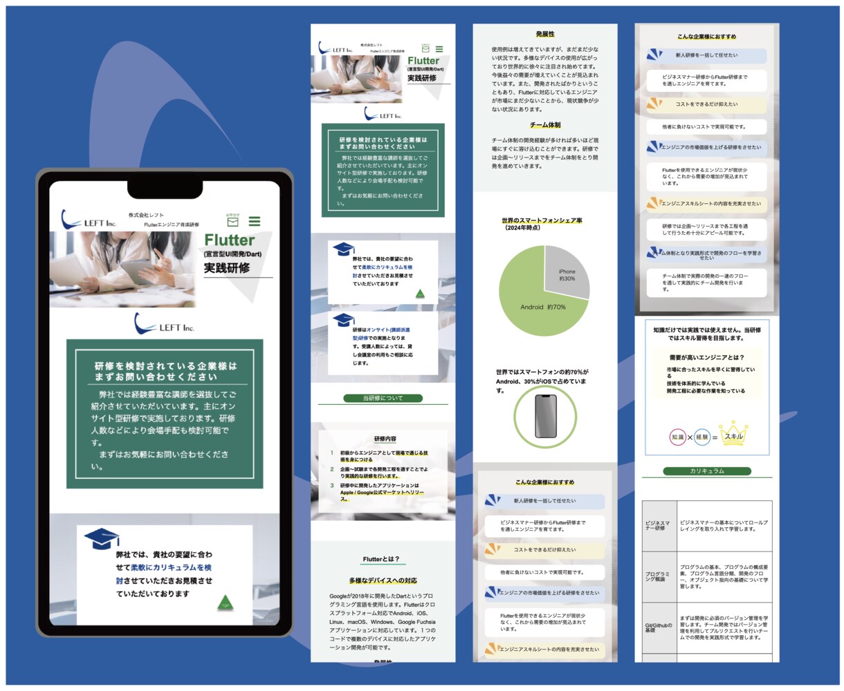 LP制作を行います お客様の要望を丁寧にヒアリングいたします。 イメージ3