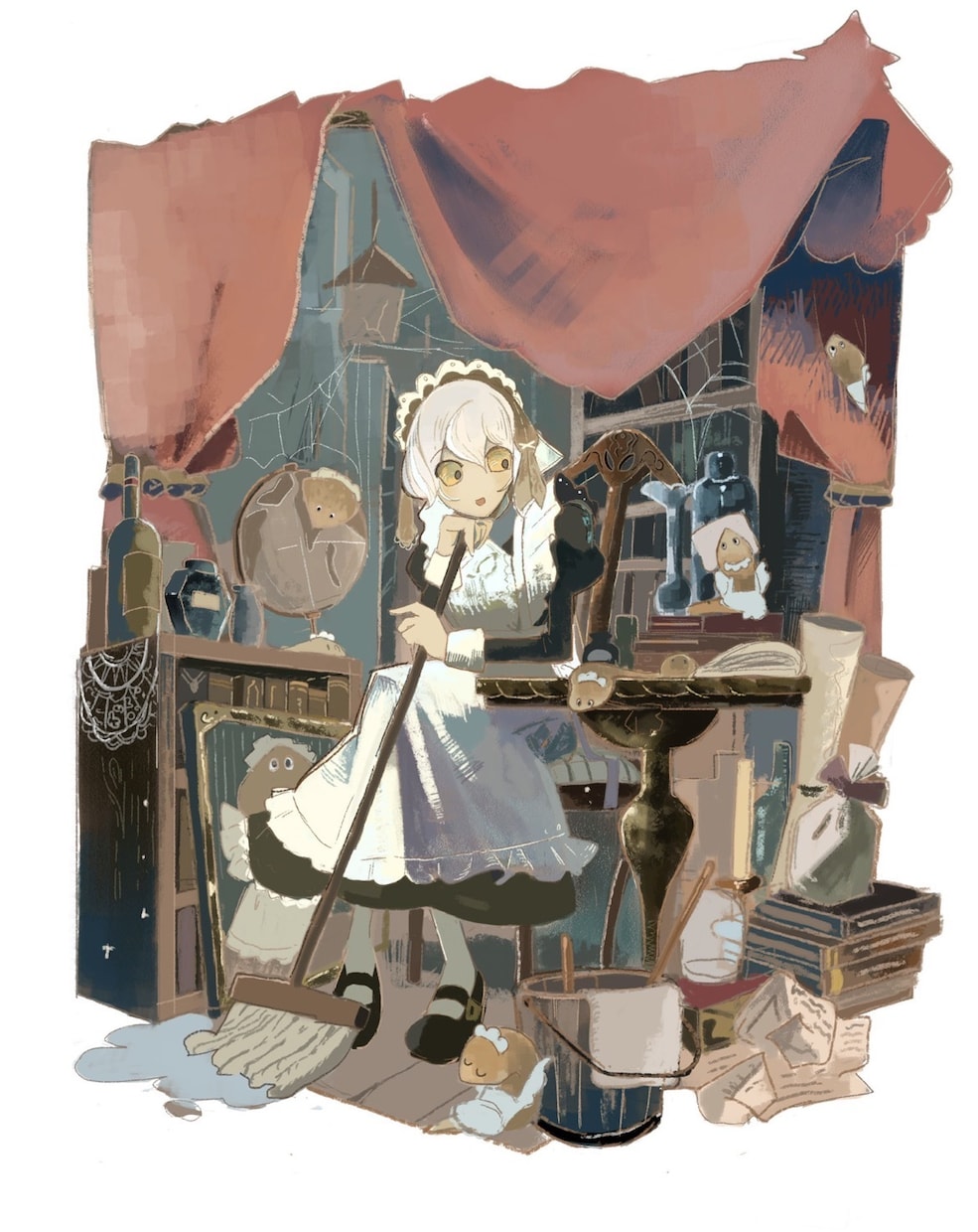 お客様の世界観に合わせた背景込みの絵を制作します 表紙・背景　一枚絵　挿絵　スチルなど イメージ1