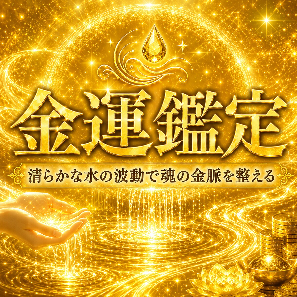 金運鑑定｜お金が巡らない本当の理由を視抜きます 金脈を調律し、金運が巡る引き寄せ体質へ イメージ1