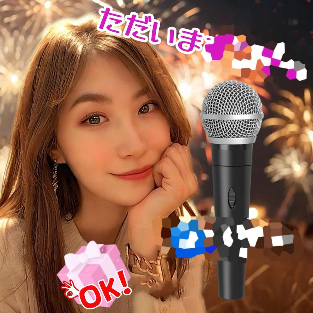 アイコン作成致します トップライバー歴5年の私が配信用のアイコンを作成代行！ イメージ1