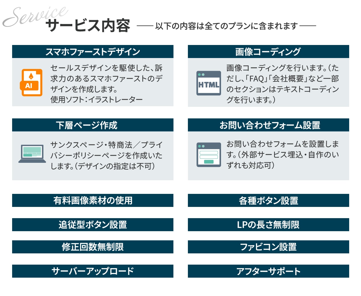 最短7日でお客様の反応を引き出すLPを作成します 納品まで何度でも修正OK！納得いくまで対応させていただきます イメージ8