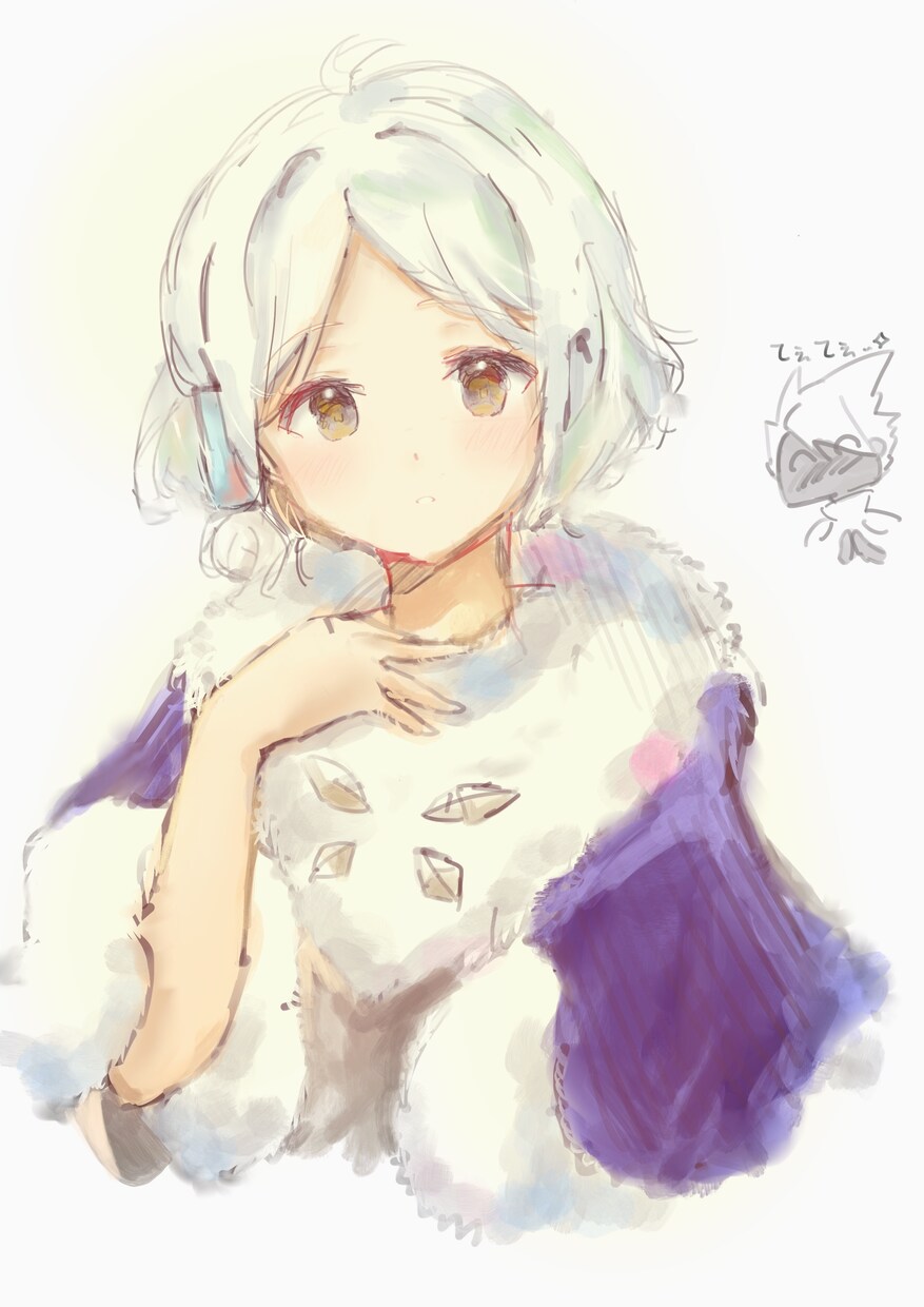 かわいい女の子を描きます あなたが希望する絵をがんばって描きます！ イメージ1