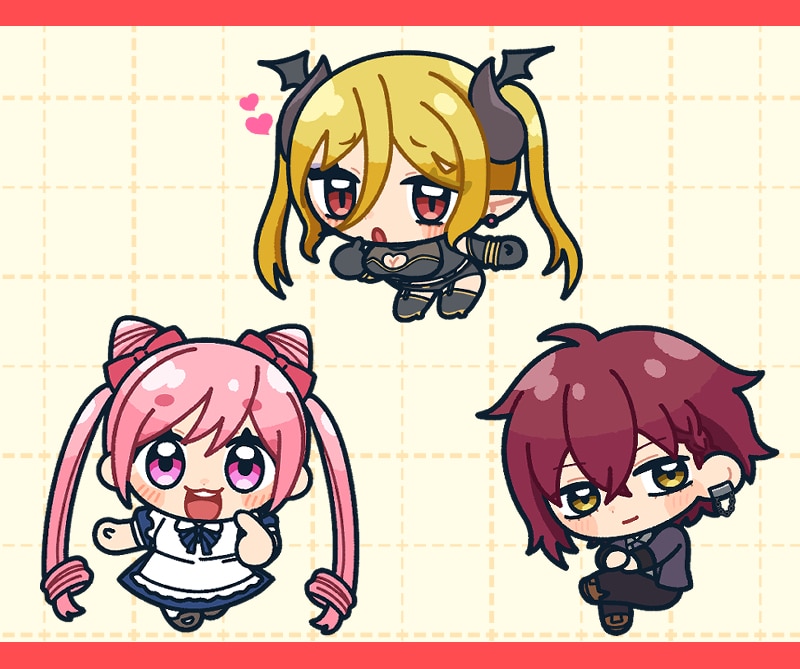 元気なミニキャライラスト描きます 個性あふれるミニキャライラスト！ イメージ5
