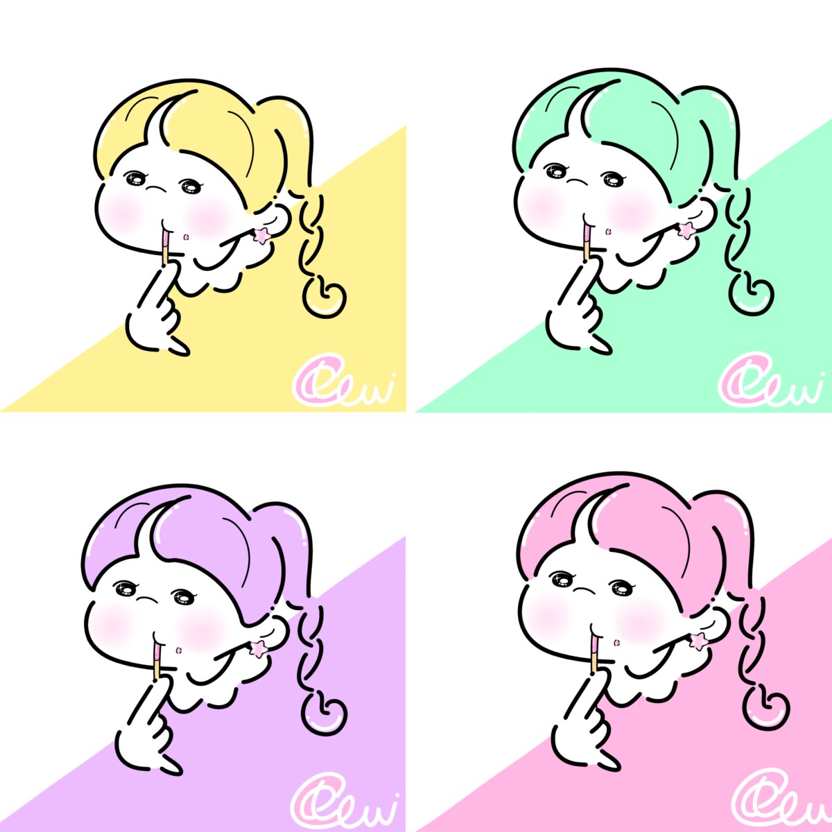 あなただけの特別なイラスト描きます 唯一無二のレトロでポップなイラスト！とっておきの可愛さを♪ イメージ10