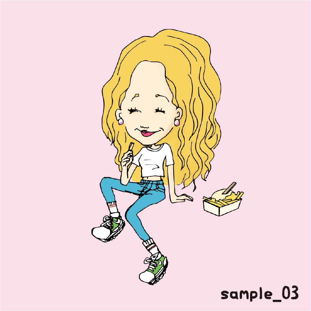 ポップかわいいイラスト描きます アメリカンでかわいいイラストがほしいあなたにお答え♪ イメージ2