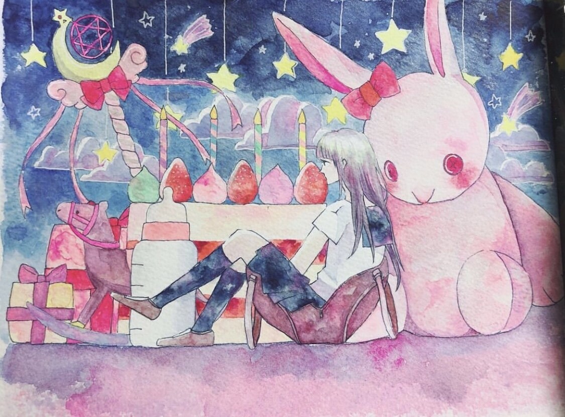 ちいさな絵画を描きます 宇宙や海などをモチーフにした、小さめの絵画を描きます。 イメージ4