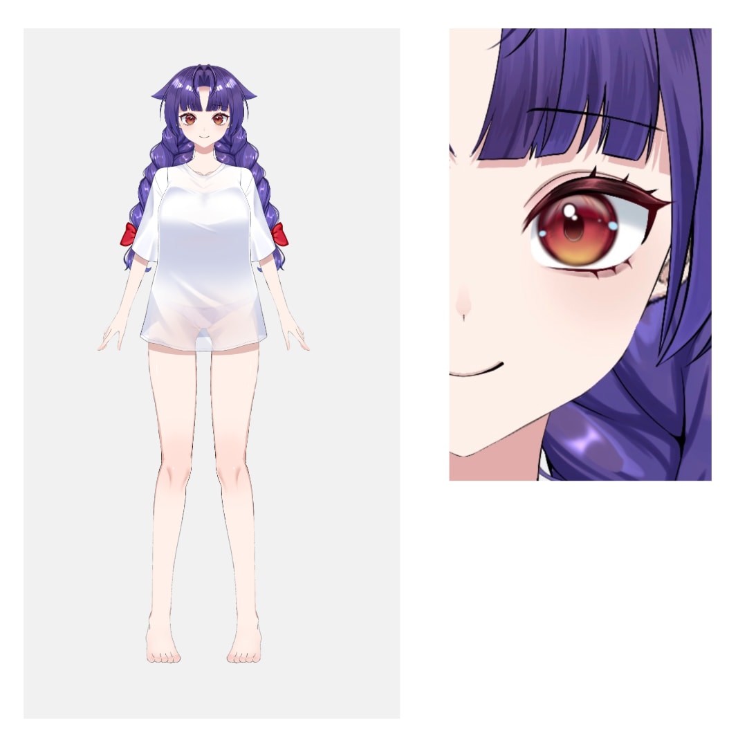 Vtuber・Live2D用イラスト制作します デザインからVtuber・Live2D用イラスト制作します！ イメージ5