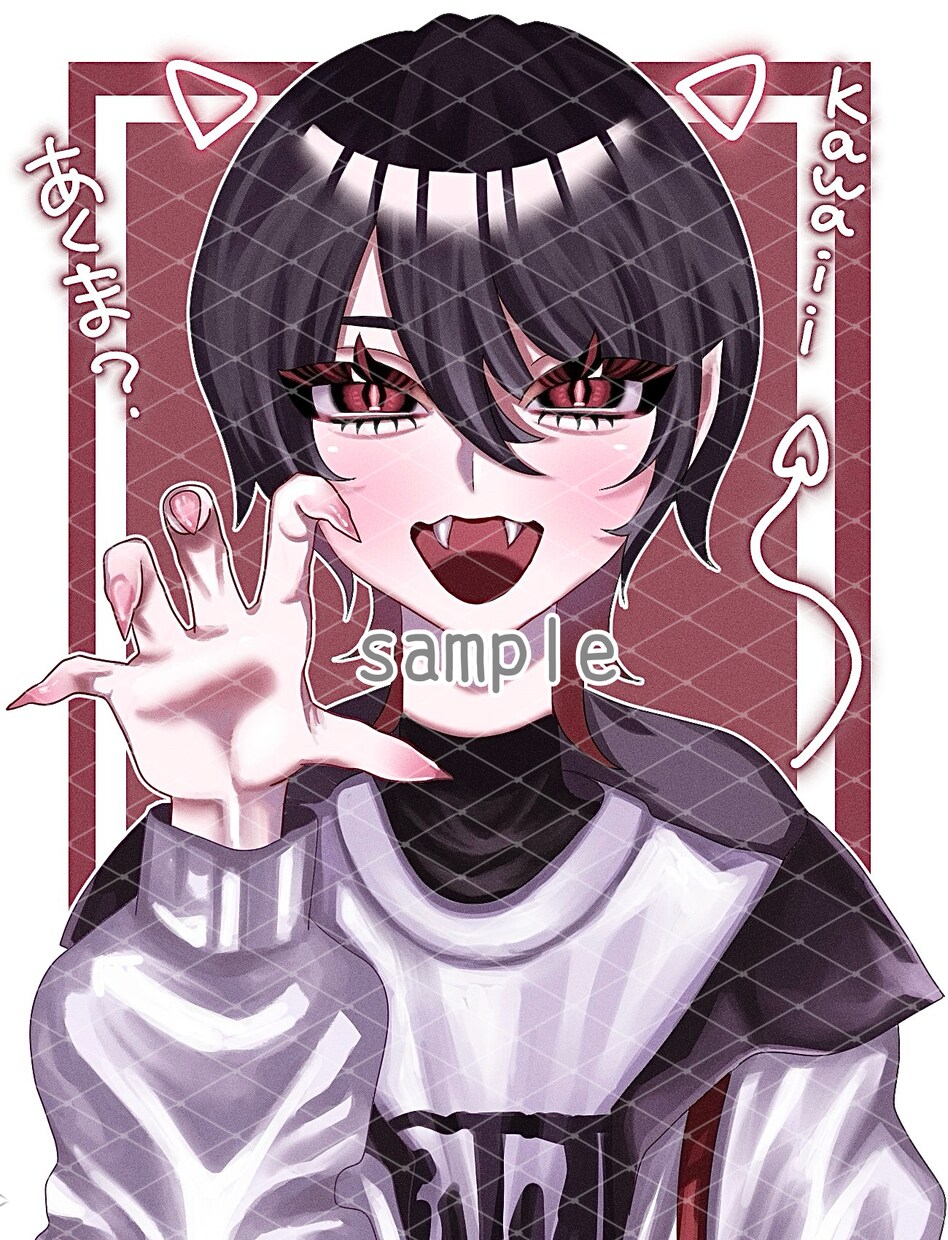 可愛めイラストでアイコンから立ち絵まで色々描きます 等身 or デフォルメ どちらもかけます！ イメージ6