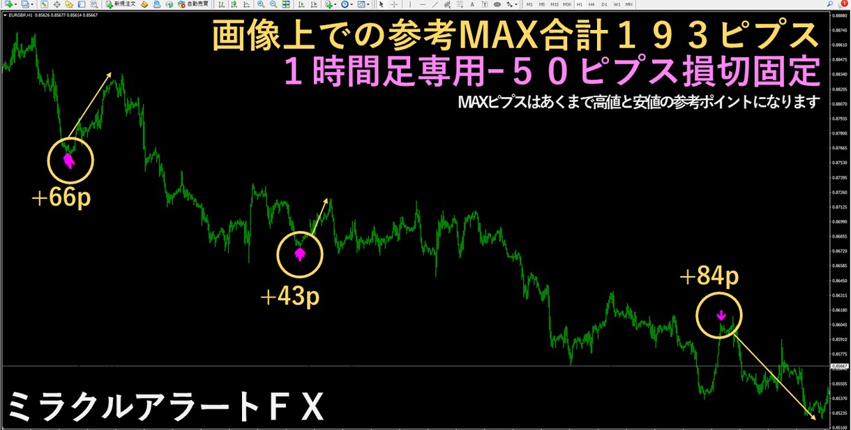 専業がガッツリ狙うスイングとデイトレード提供します FX初心者でもシンプルな鉄板スキルを習得し相場観を養えます イメージ4