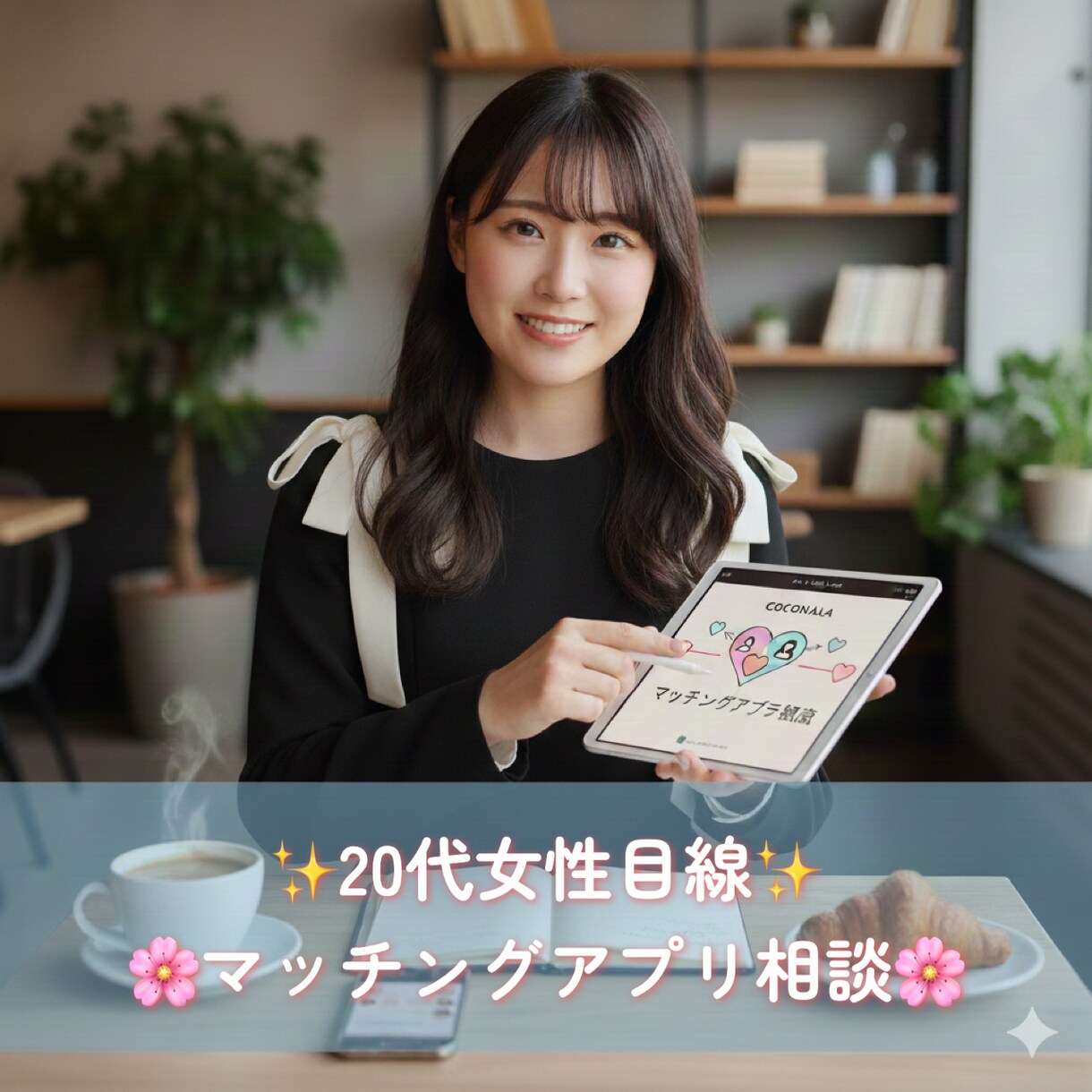 20代女性目線◎マッチングアプリサポートします マッチングアプリでのお困り事相談乗ります！ イメージ1