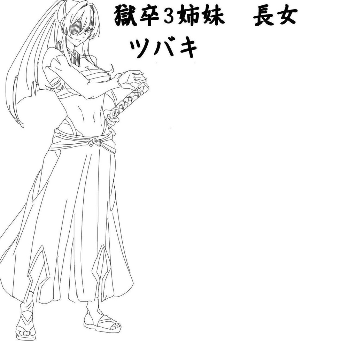オリジナルのキャラクターの設定画を制作します オリジナルキャラクターの細かい設定画 イメージ2