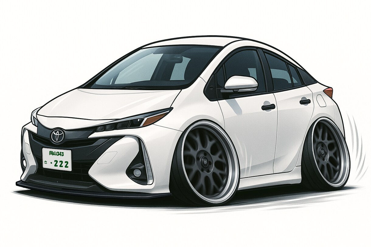 あなたの愛車をかっこかわいくチョロQ化します 愛車のこだわりポイントも忠実に書きます！ イメージ1