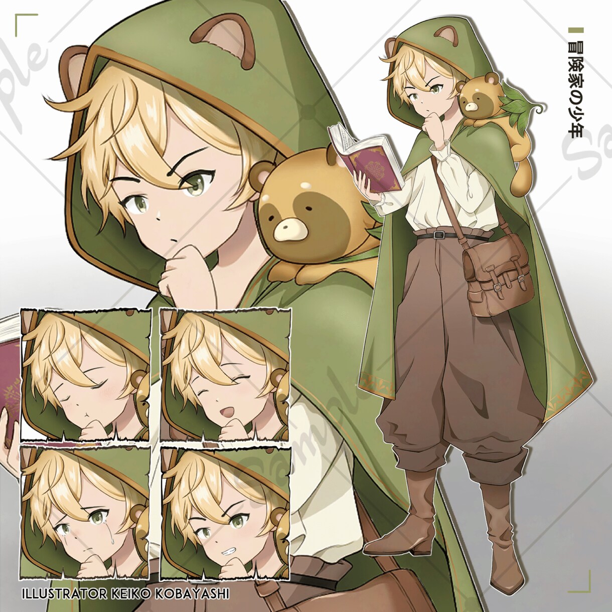ゲーム・TRPG立ち絵制作いたします 設定まで伝わる世界観を丁寧に表現します イメージ4