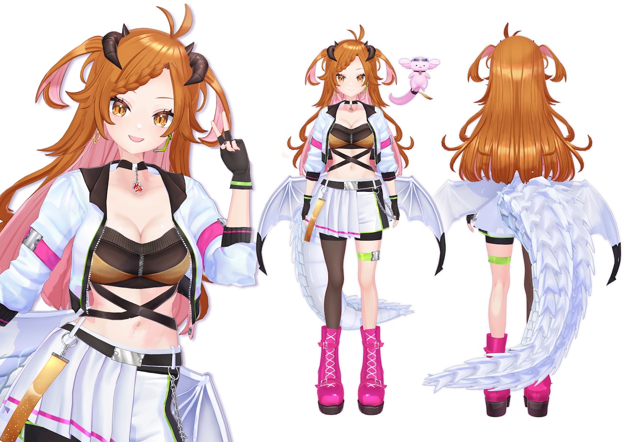 イラストの魅力を3Dで再現します ほぼフルスクラッチです！実績多数♪ イメージ10