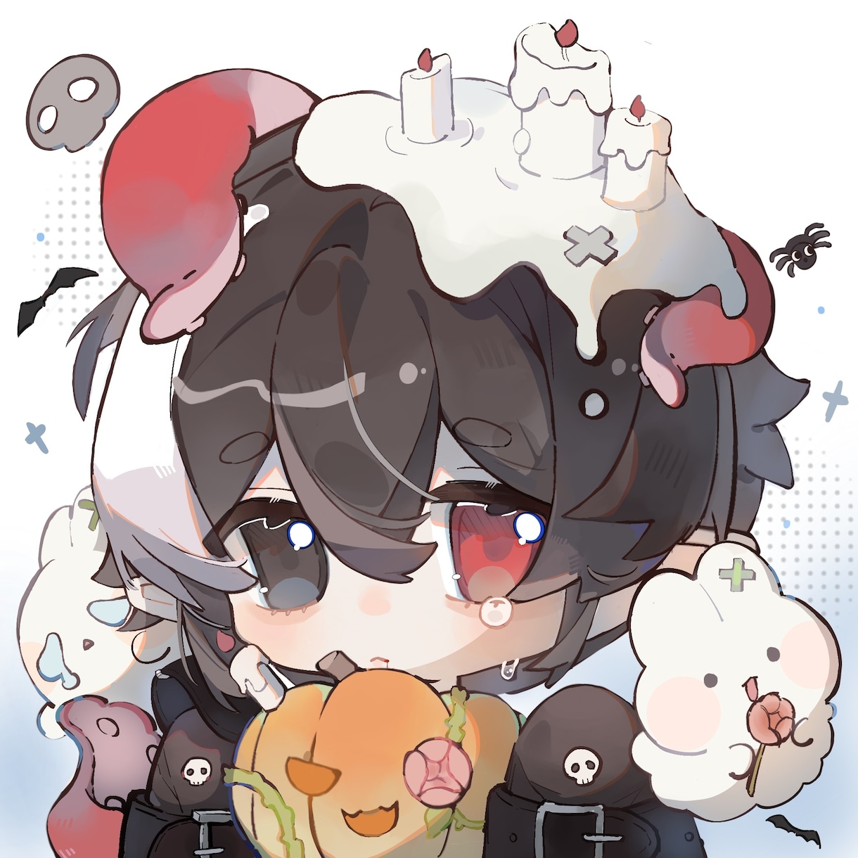 新規出品記念20%offキャライラストを制作します SDアイコンから等身イラストまで、丁寧に可愛く仕上げます イメージ1