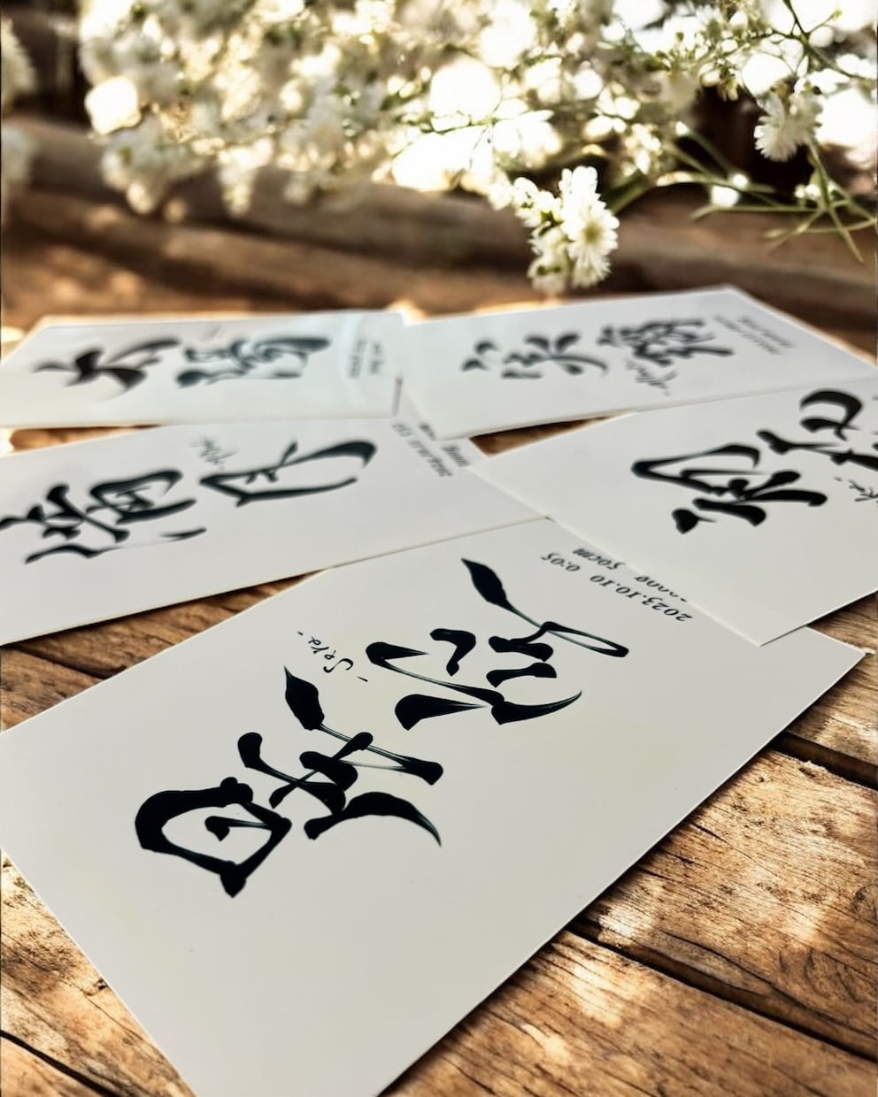 命名書道家が美しい命名書をデザインします 力強く、繊細な筆遣いを手の取りやすい価格でご提供します イメージ3